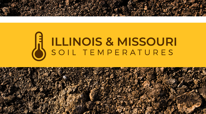 Illinois and Missouri Soil Temperatures