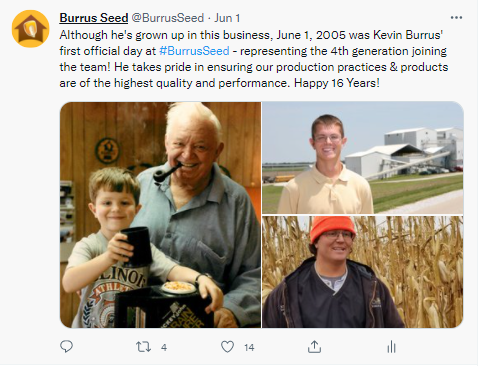 Kevin Burrus 16 year work anniversary