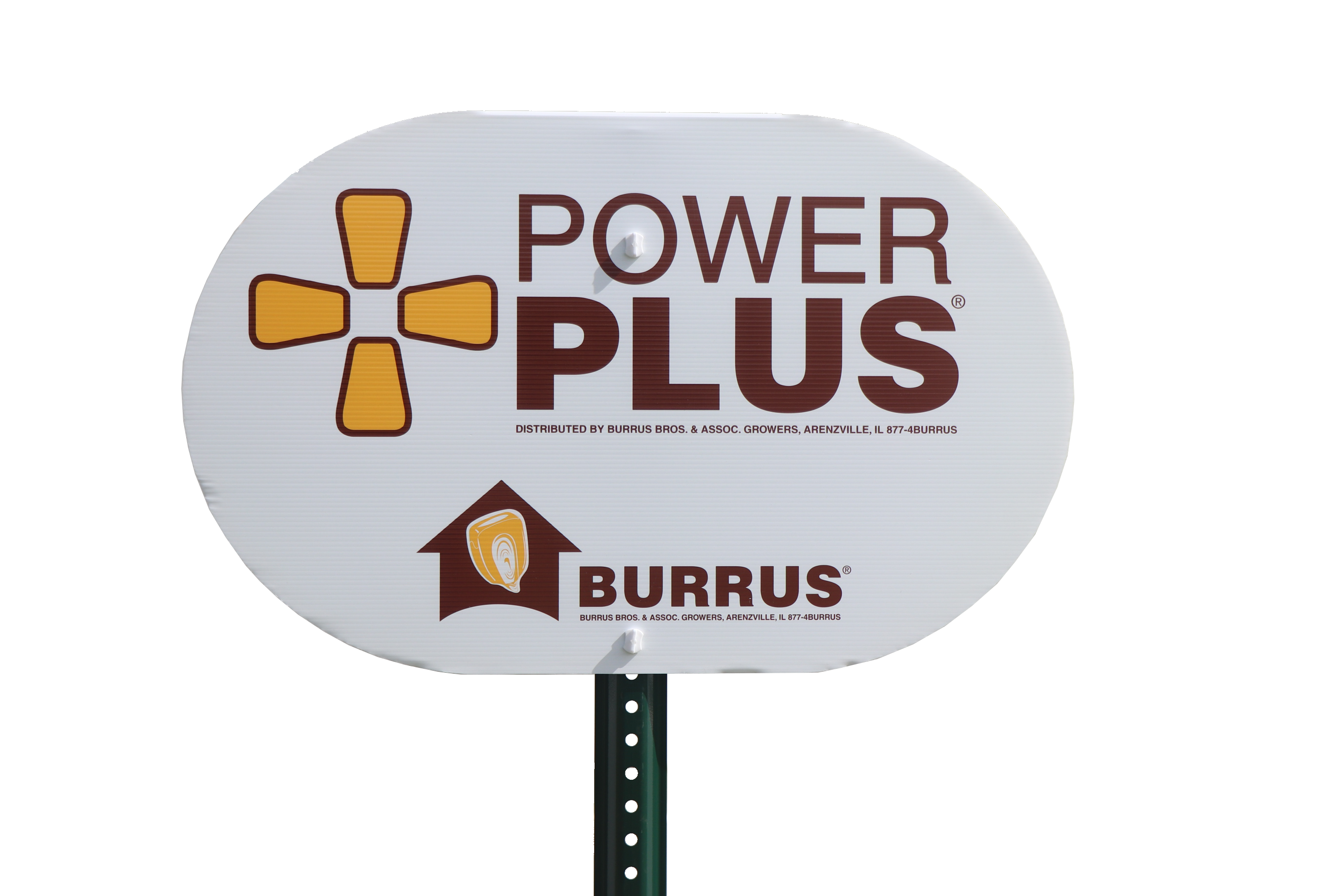 Power Plus field sign